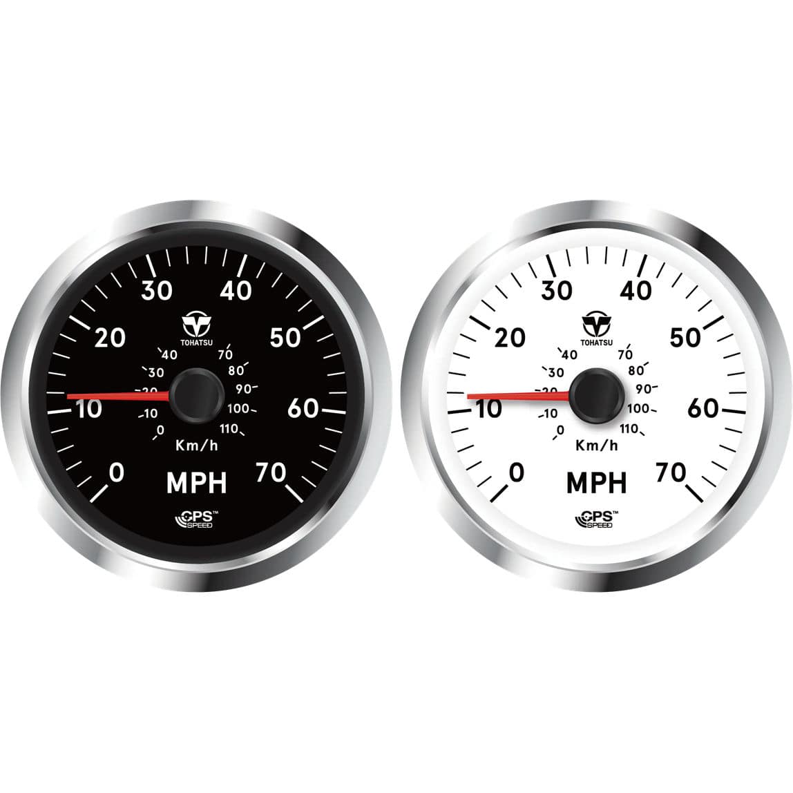 Boat indicator GPS Tohatsu speed / analog