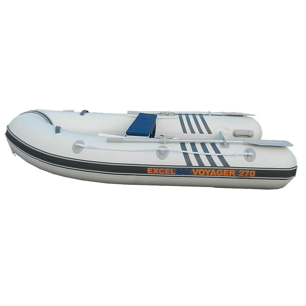 Outboard inflatable boat VOYAGER SR270 Excel Inflatables rigid