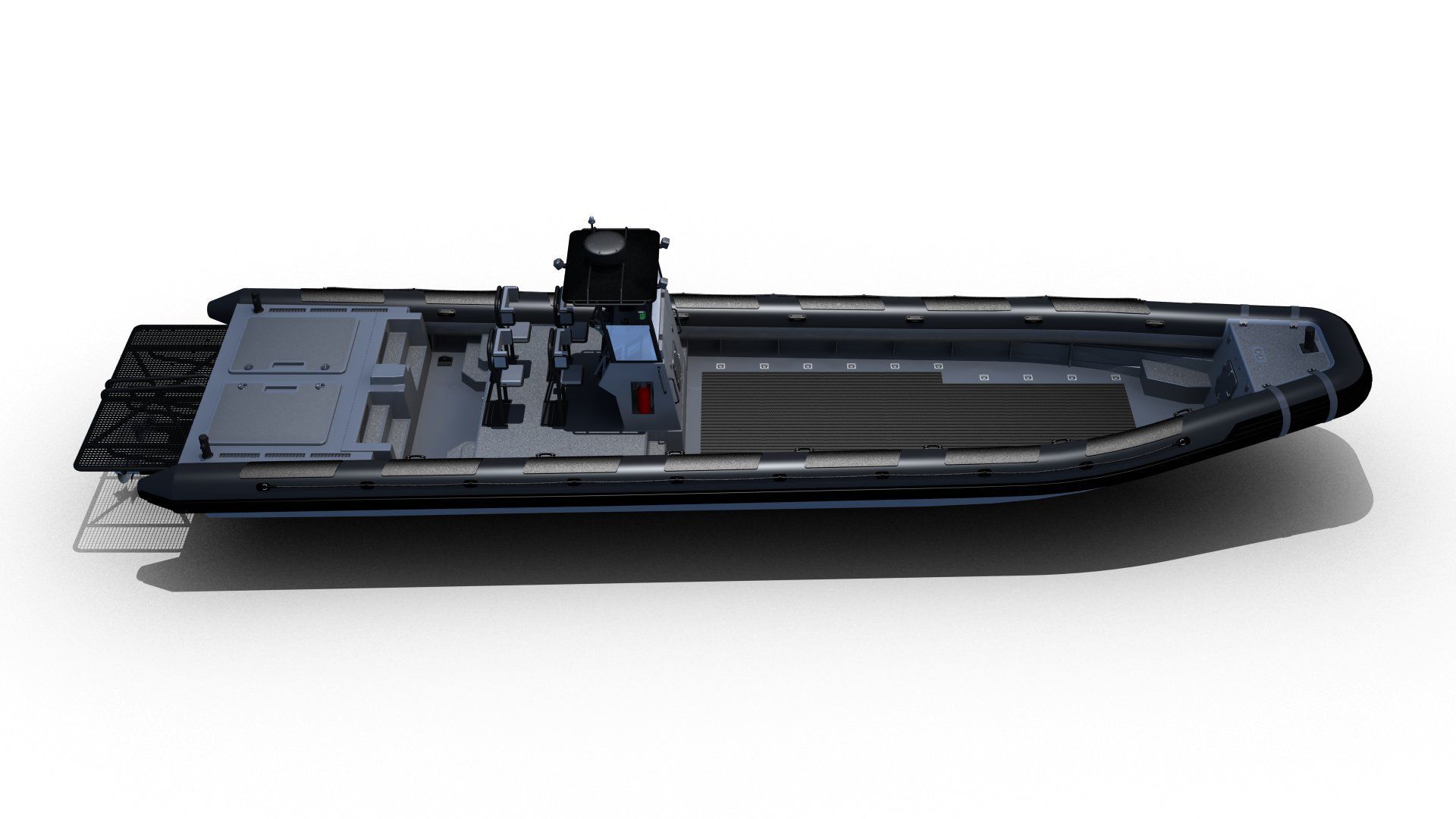 Utility Rib Boats Utility boat professional boat - MRCD1500 - Madera Ribs - inboard ...