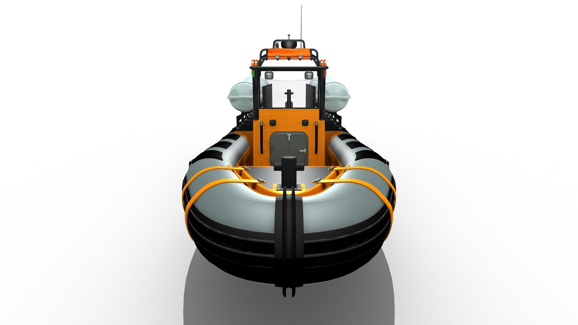 Rescue boat professional boat - MR-1000 - Madera Ribs - inboard ...