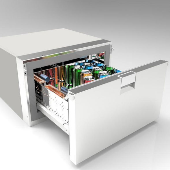 Boat refrigerator FC0 Frigonautica for yachts / drawer / DC