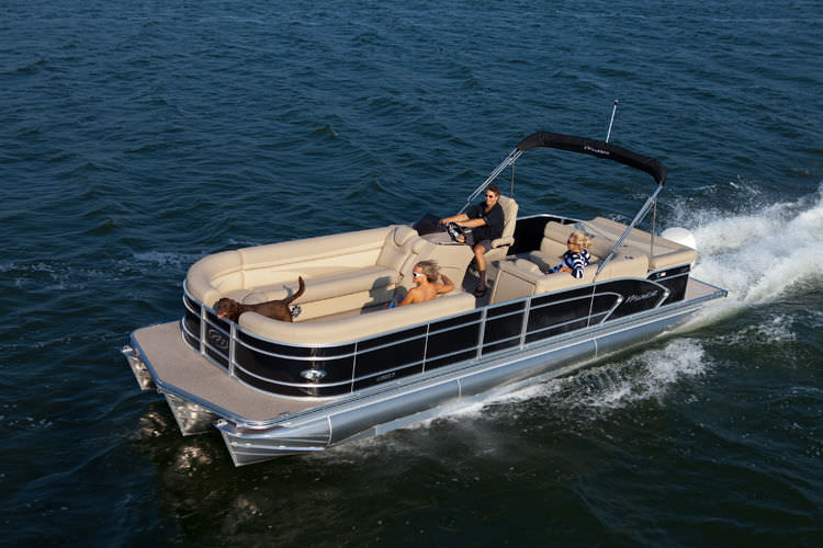 Outboard pontoon boat - 27 LEGACY Series - Manitou Pontoon Boats - tri ...