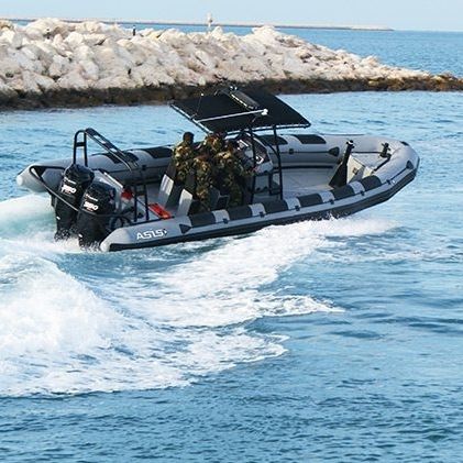 Patrol boat - 9.5 M - ASIS BOATS - rescue boat / military boat / outboard