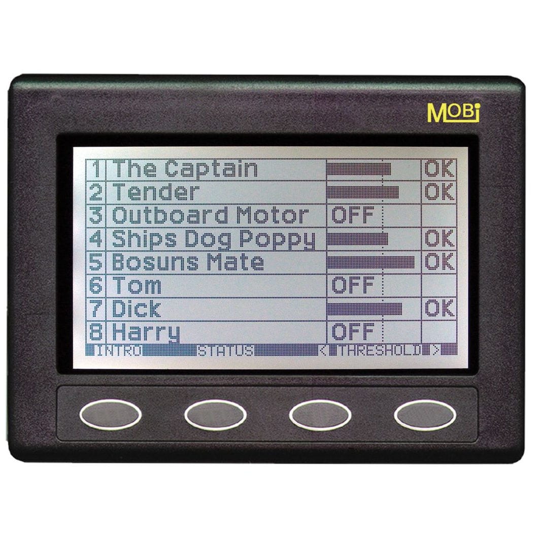 Boat receiver MOBi Nasa Marine manoverboard alarm systems