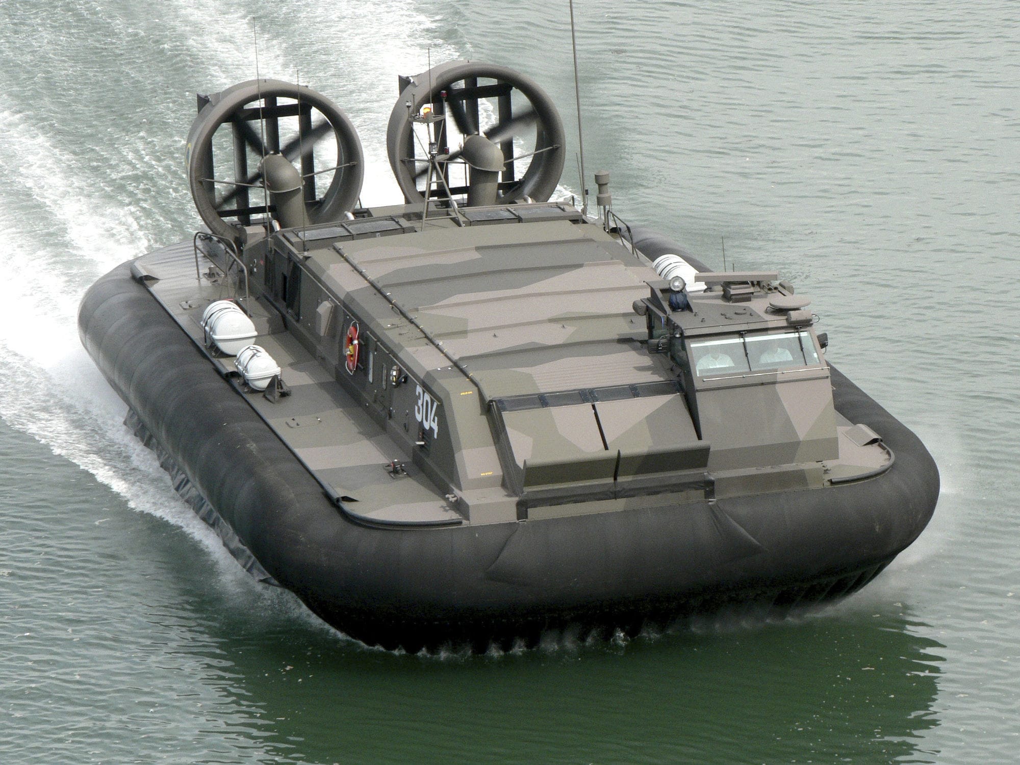 Military hovercraft - 8100 TD - Griffon Hoverwork