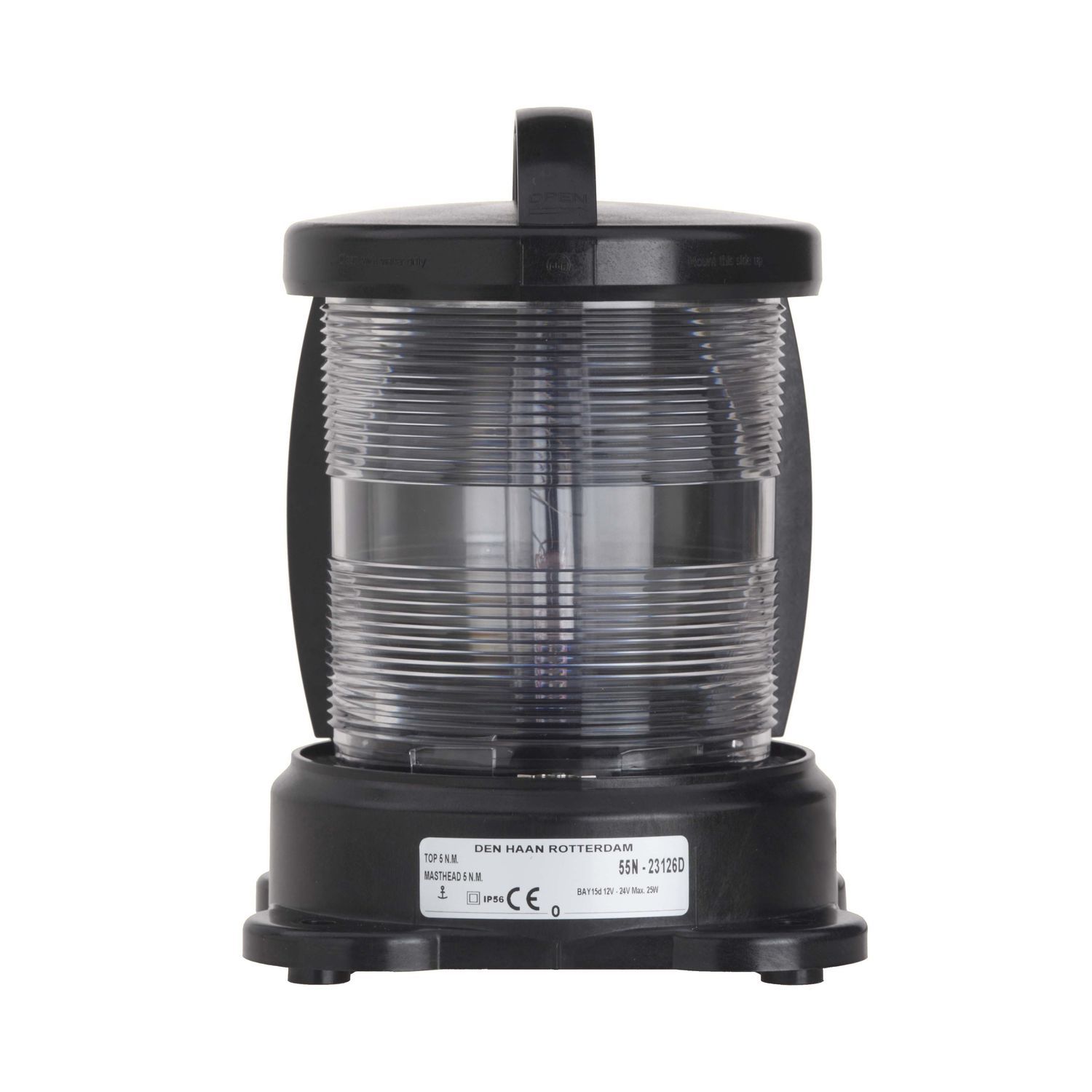 Ship navigation light DHR55N Den Haan Rotterdam incandescent
