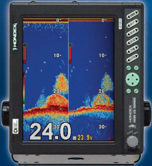 Digital echo sounder - HE-1500-DI - Hondex - for boats / multibeam