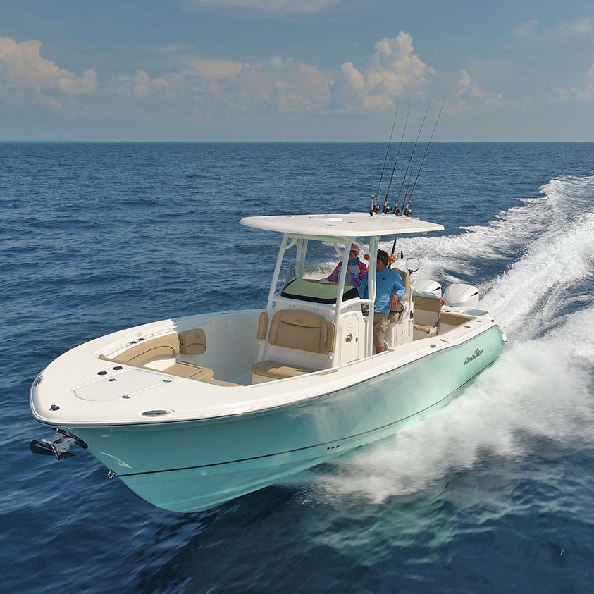 Family-Friendly Offshore Center Consoles & Bay Boats from 21' to