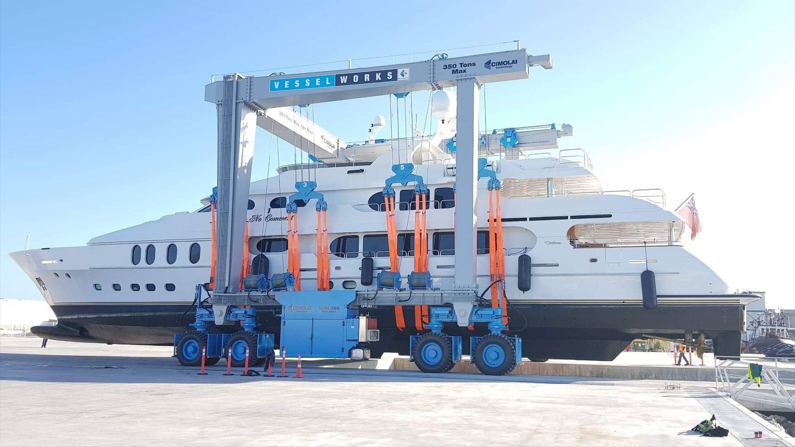 Remotely controlled travel lift MBH350 CIMOLAI TECHNOLOGY SPA