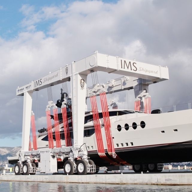 Heavy load travel lift MBH670 CIMOLAI TECHNOLOGY SPA