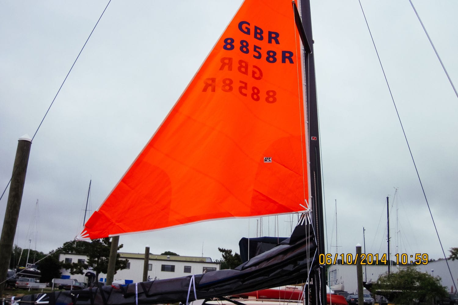 その他 TrySail LiveBD Storm jib - Trysail - UK-Halsey International - for cruising sailboats