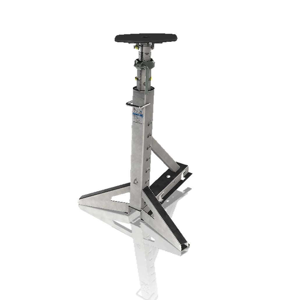 Adjustable boat stand PARKUP EVO Nautipark collapsible / galvanized steel