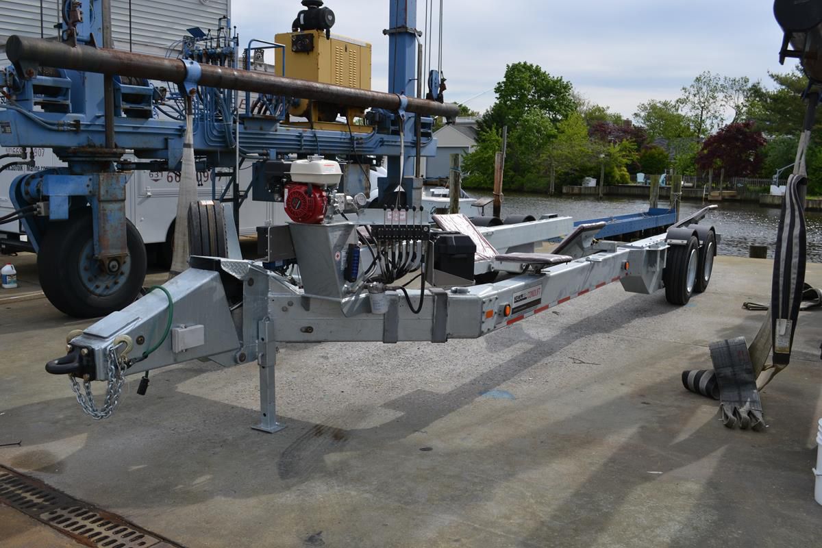 Road trailer YH7 Conolift for boats / hydraulic