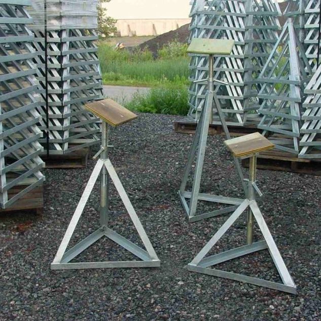 Adjustable boat stand P series Conolift galvanized