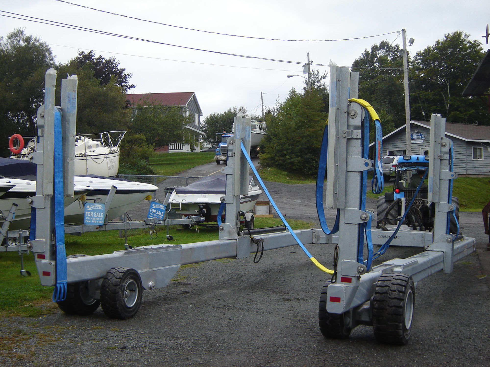 Handling trailer SL20 Conolift for boats / hydraulic / self