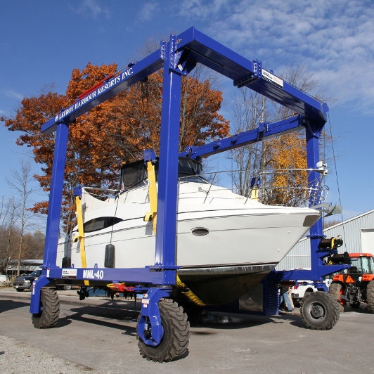 Remotely controlled travel lift - MML-40 - CONOLIFT - all-wheel ...