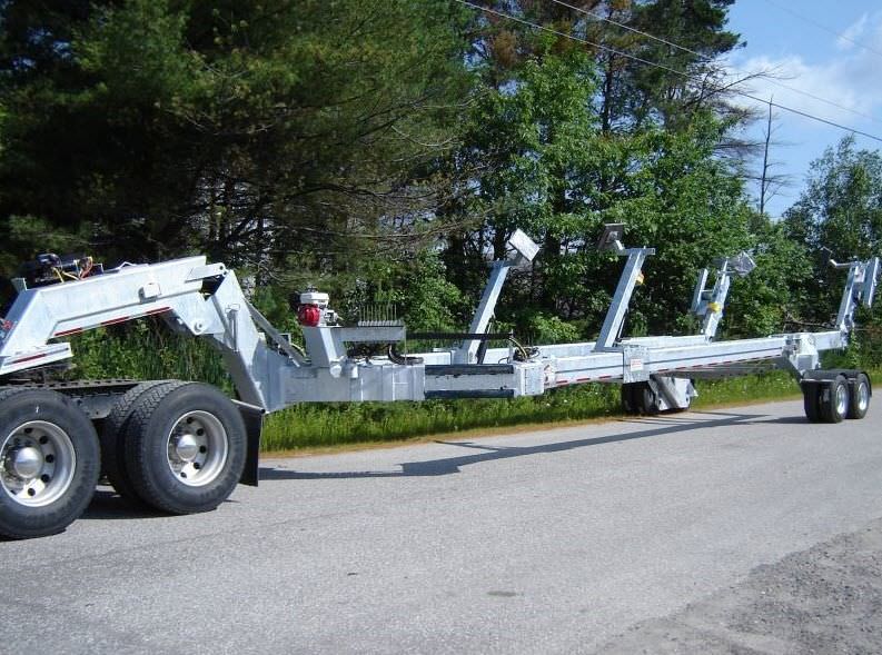 Heavy haul trailer YH1520XD Conolift for boats / hydraulic