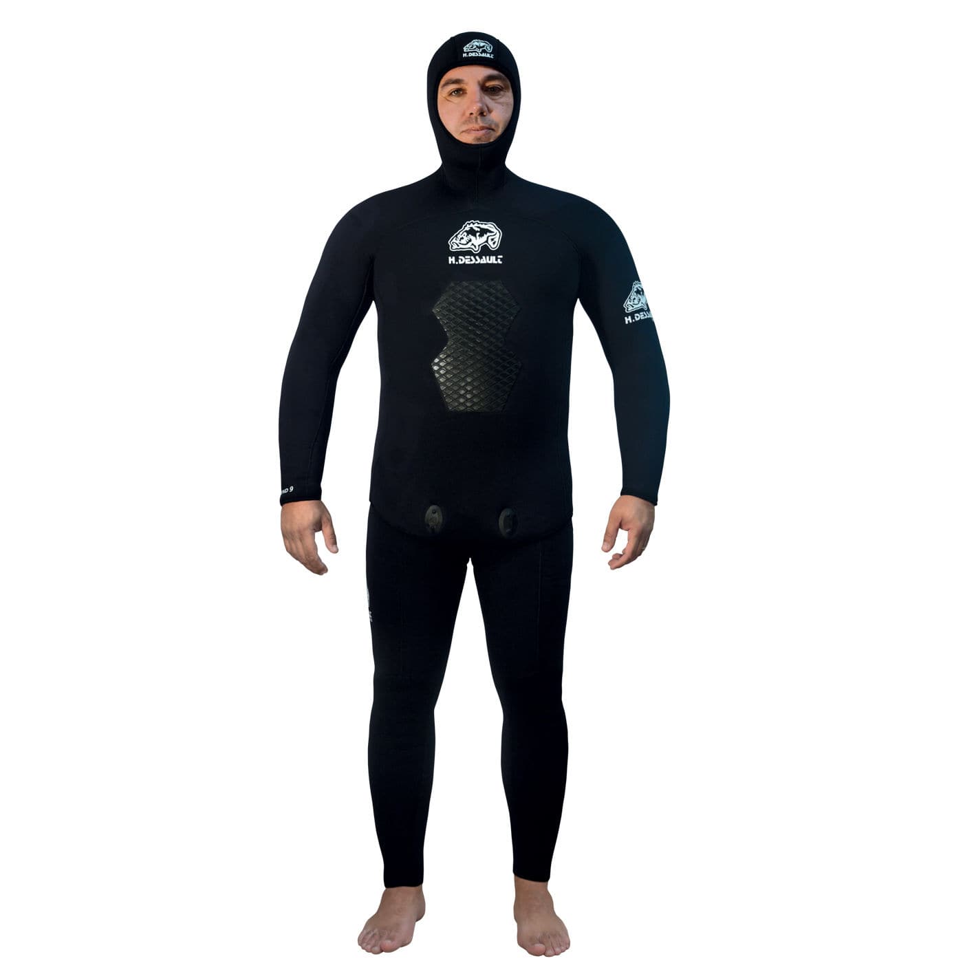 Spearfishing wetsuit H. Dessault twopiece / with