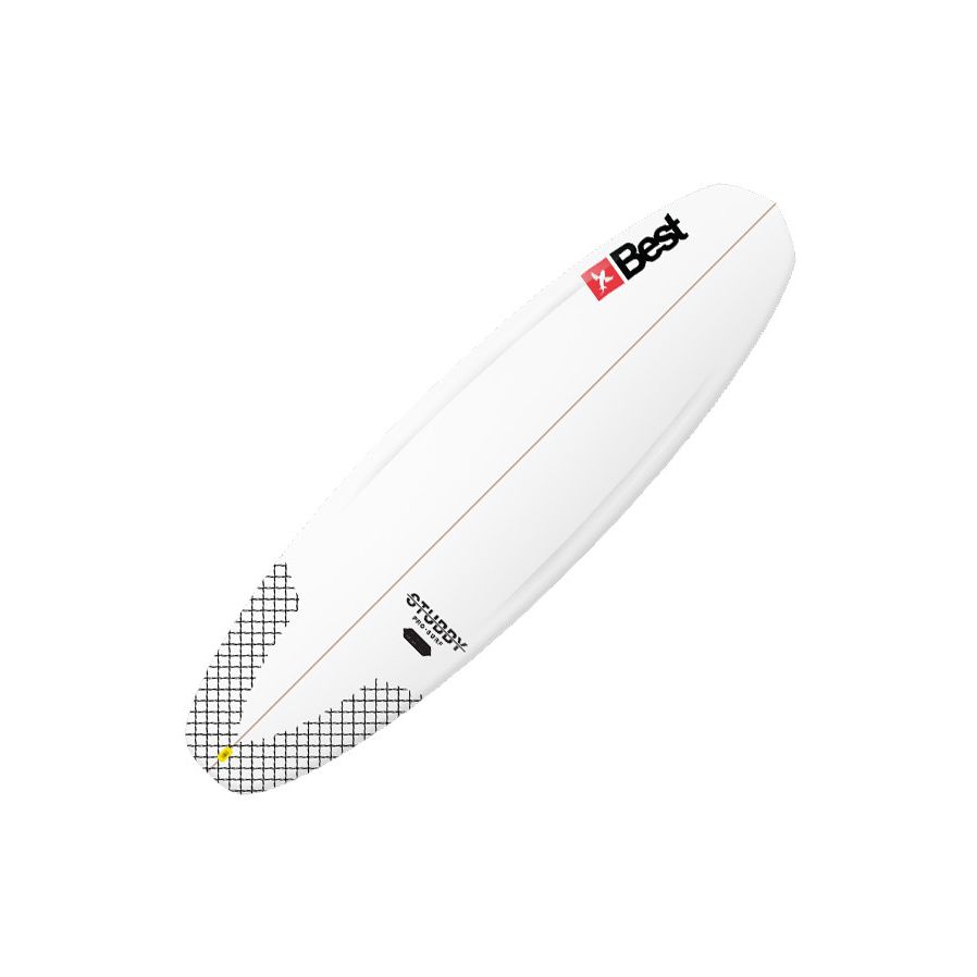 Directional kiteboard STUBBY PRO Best Kiteboarding wave / trifin