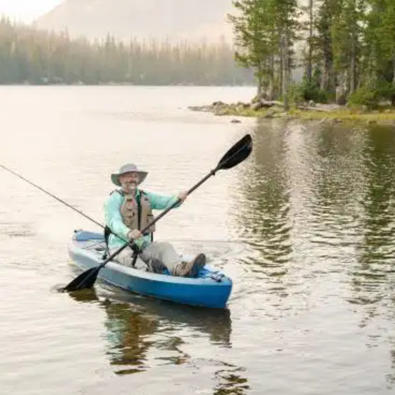 Sitontop kayak TAMARACK ANGLER 100 Emotion Kayaks fishing / sea