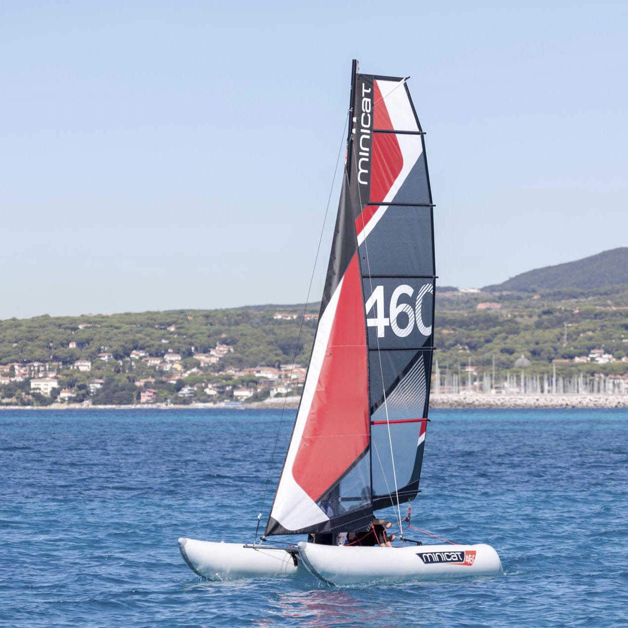 Inflatable sport catamaran 460 ESPRIT MiniCat Worldwide single