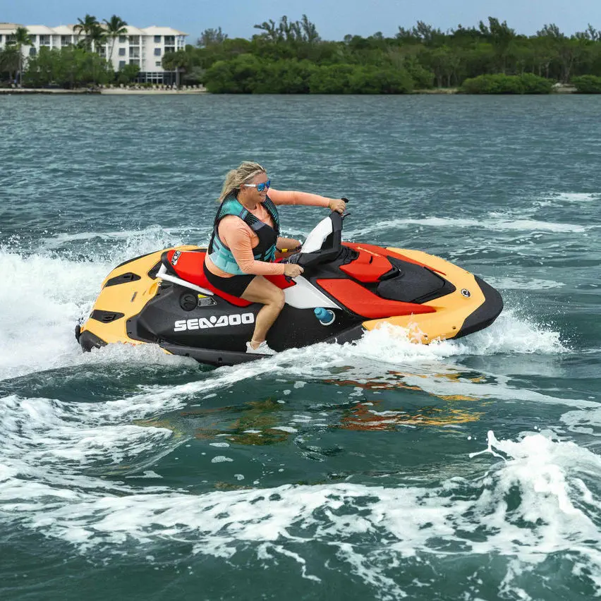 Seated jet-ski - SPARK - Sea-doo - two-seater / three-seater / 60 hp