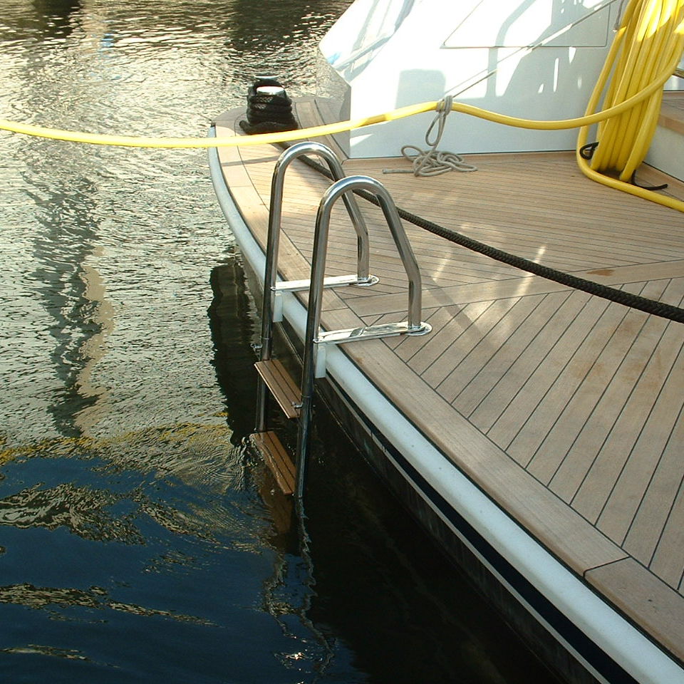 Yacht ladder - Mar Quipt - fixed / swim / swim platform