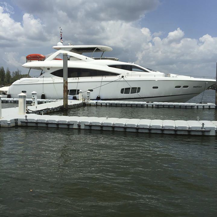 Modular floating dock module LOW JETFLOAT INTERNATIONAL