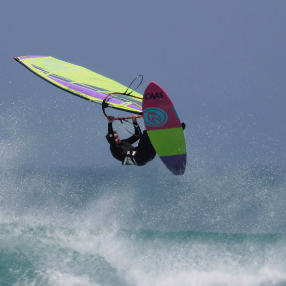 Wave windsurf sail SUPERFREAK MAUI EDITION HOT SAILS MAUI