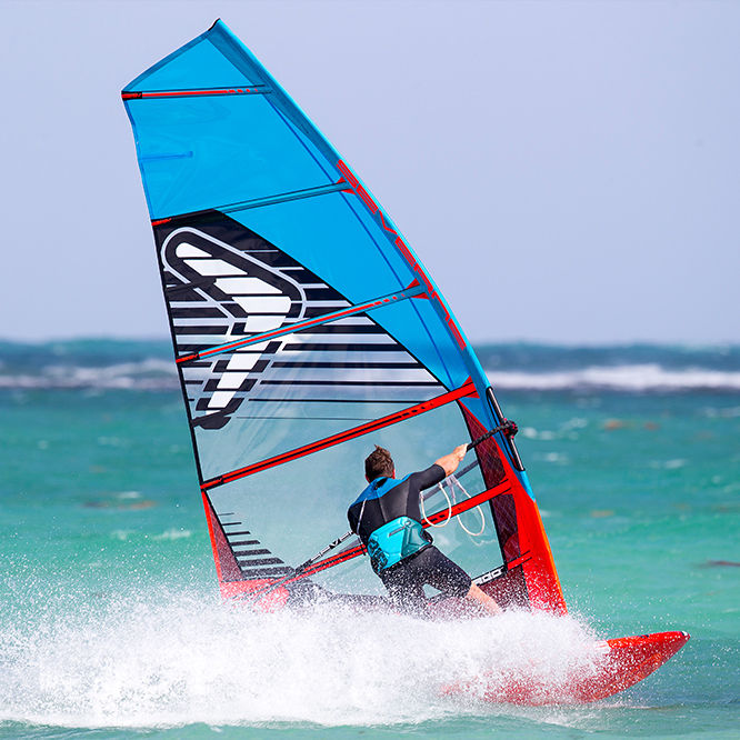 Speed windsurf sail TURBO _ GT Severne Sails 5batten / 6batten