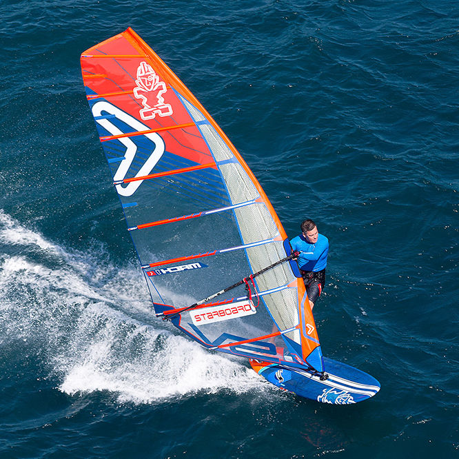 Race windsurf sail MACH_1 Severne Sails speed / 8batten