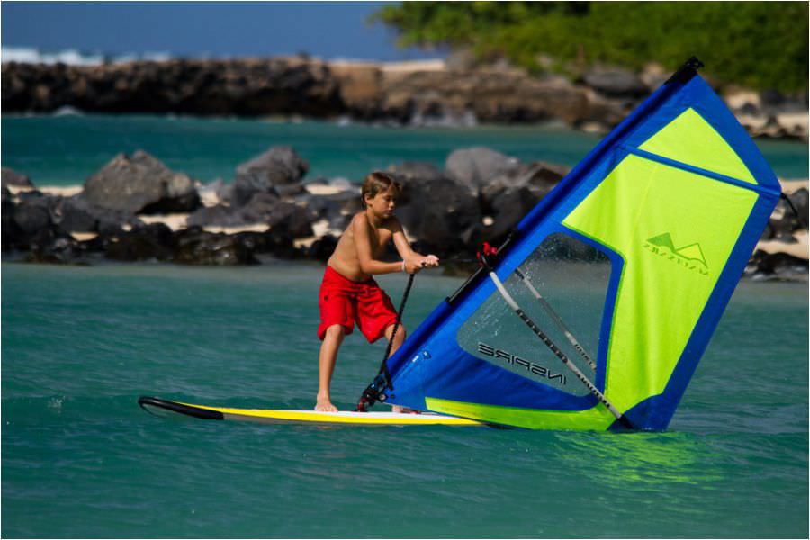 Beginner's windsurf sail Inspire Mauisails