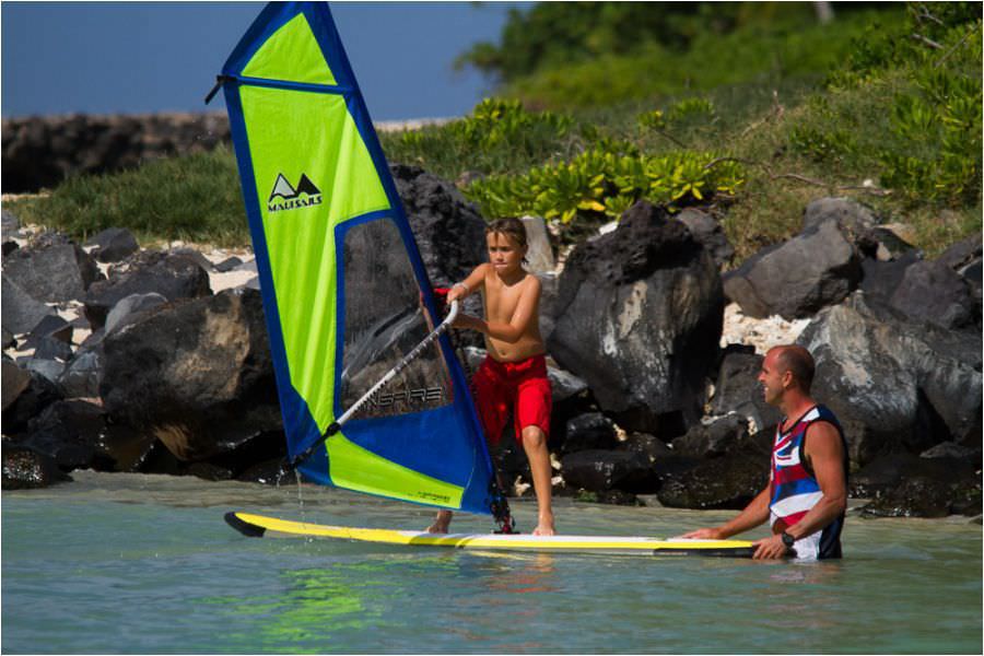 Beginner's windsurf sail Inspire Mauisails