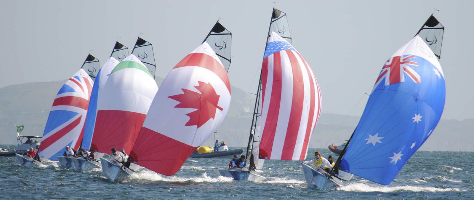 Sport keelboat sailboat - SKUD 18 - Access Dinghies - twin