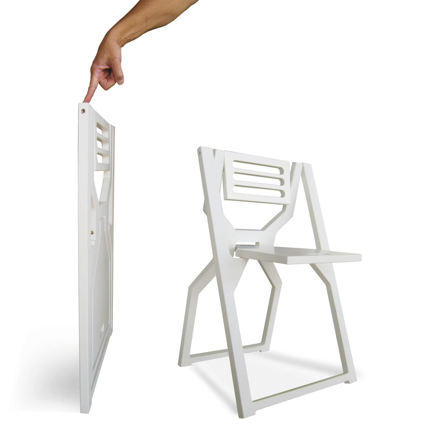 Standard boat chair JOLLY WHITE Valdenassi folding