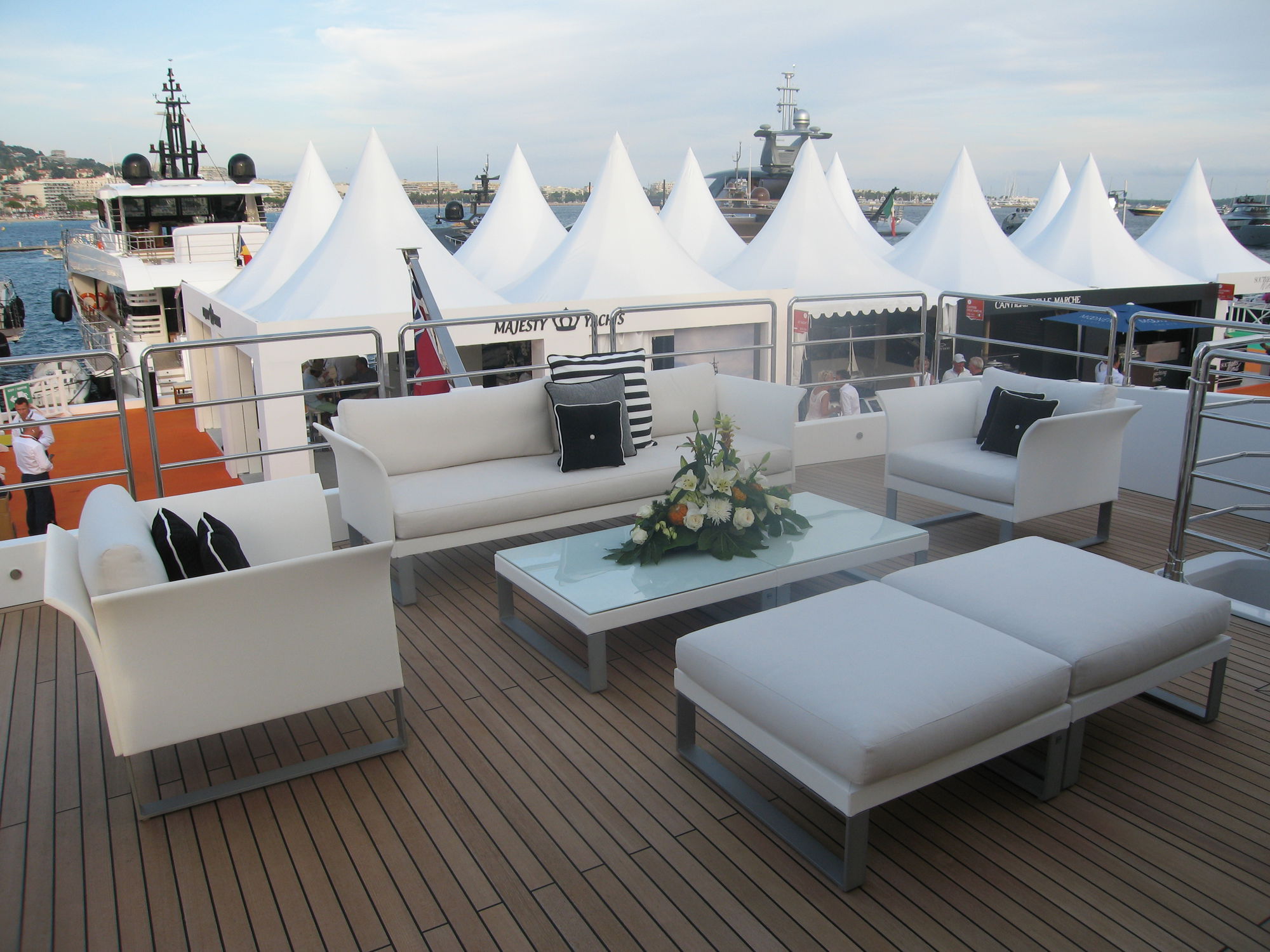 Yacht sofa KONFY Ottoman 75 Valdenassi 1person