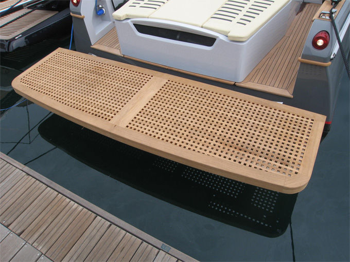 Platform duckboard Valdenassi teak