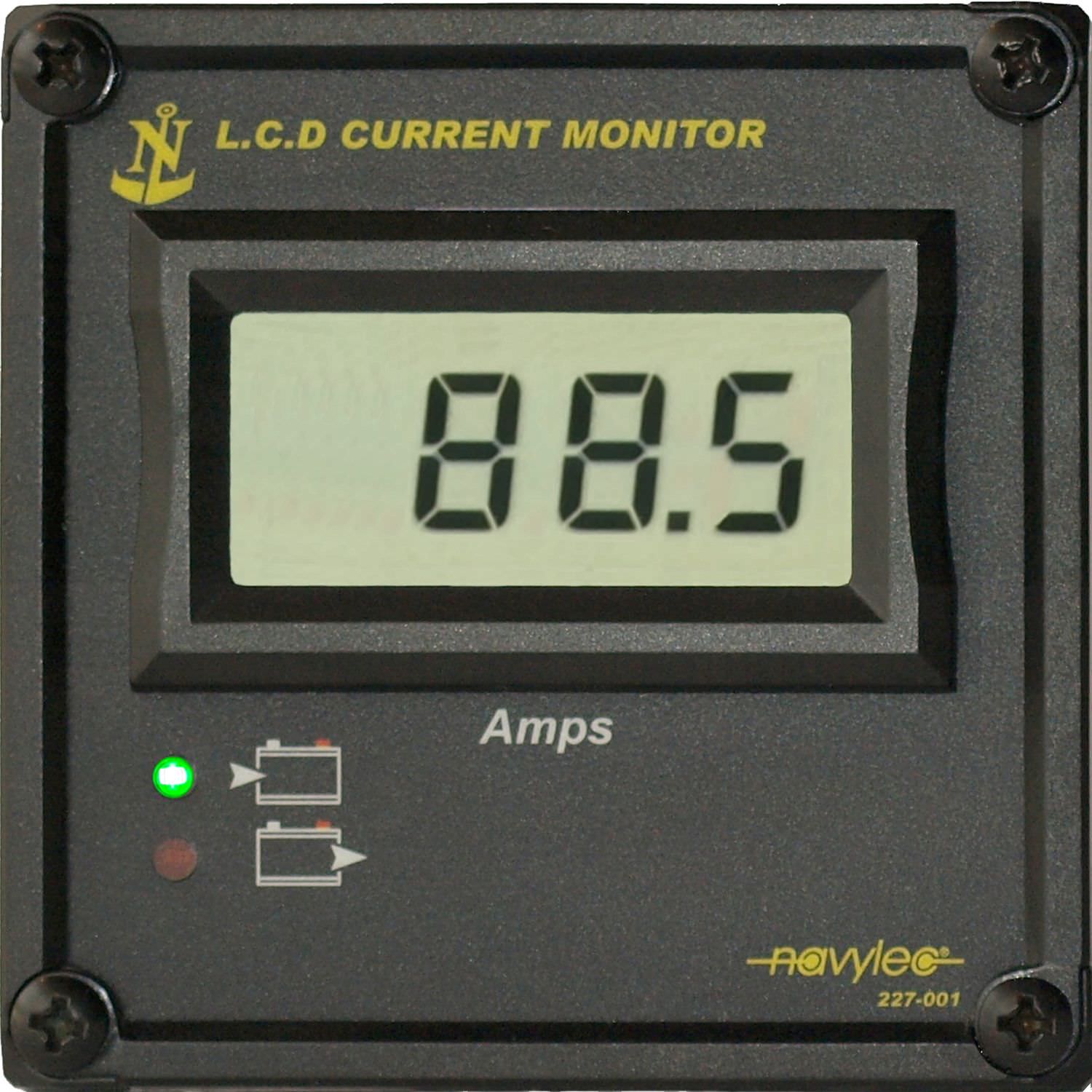 Boat indicator NL227001 NAVYLEC DC ammeter / with LED display