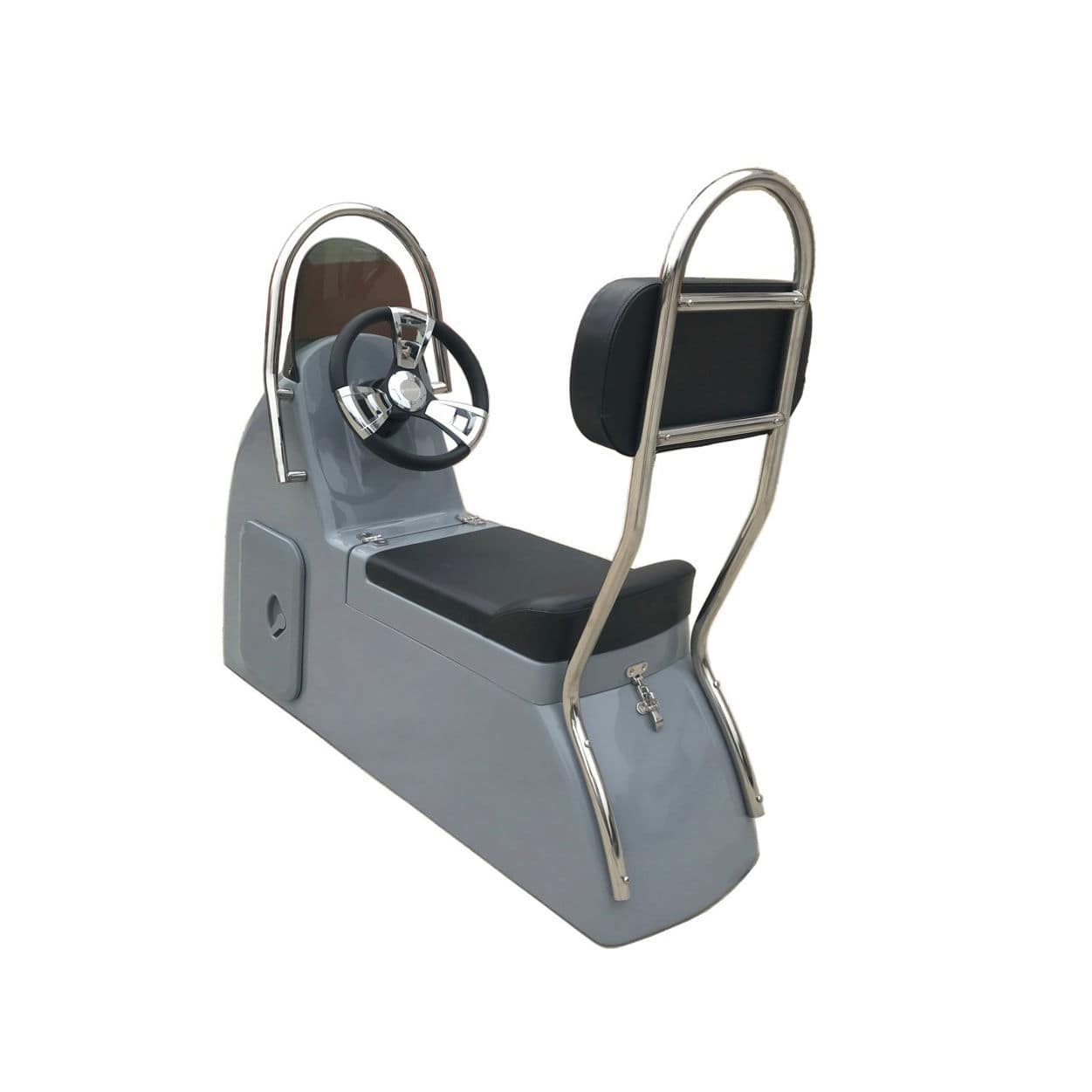 Inflatable boat steering console C07 3D MARINE jockey / with