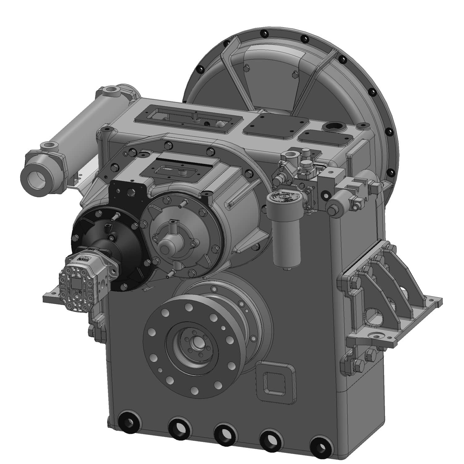 Engine reduction gearbox MM W2900 Masson Marine for ships