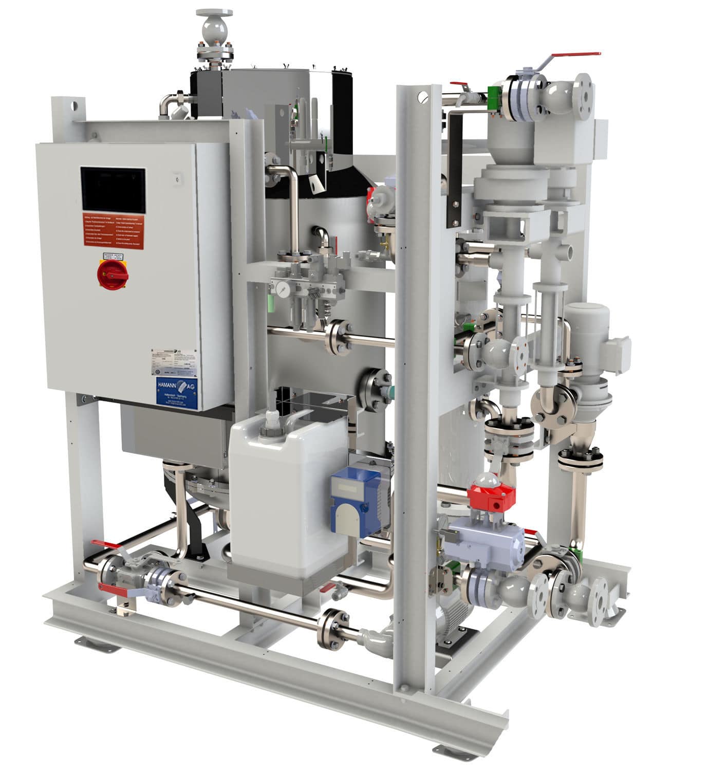 Wastewater treatment system - HL-CONT PLUS - HAMANN AG - for ships