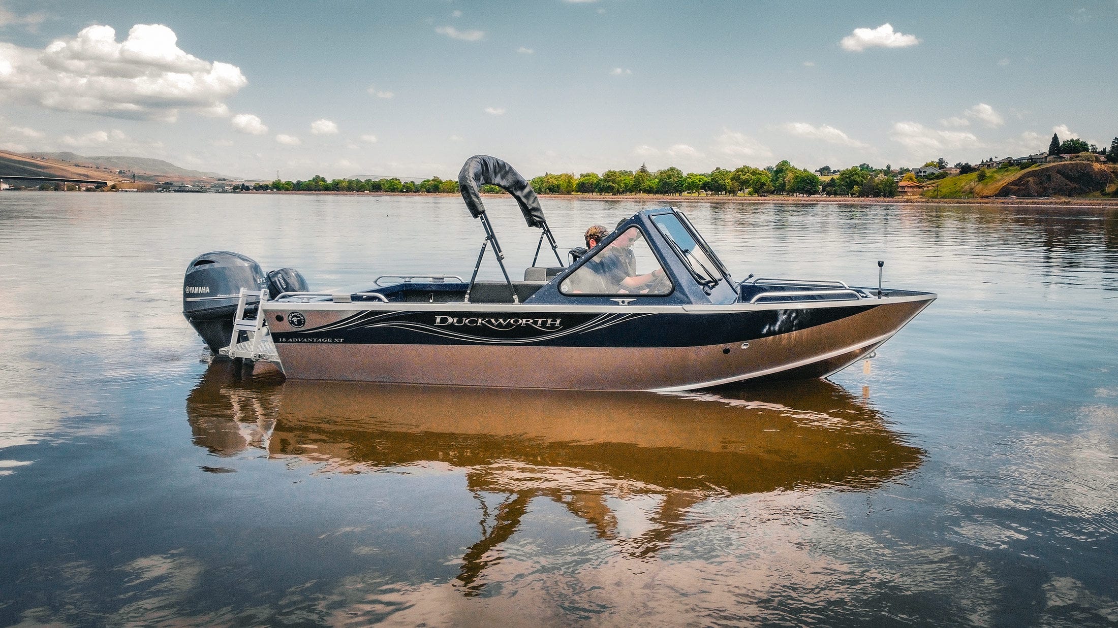 Outboard runabout - 18 ADVANTAGE XT - Duckworth - dual-console