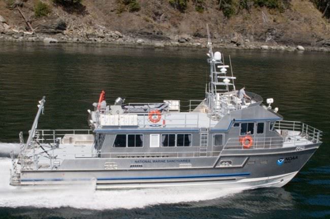 Scientific research boat - R/V Fulmar - All American Marine - catamaran ...