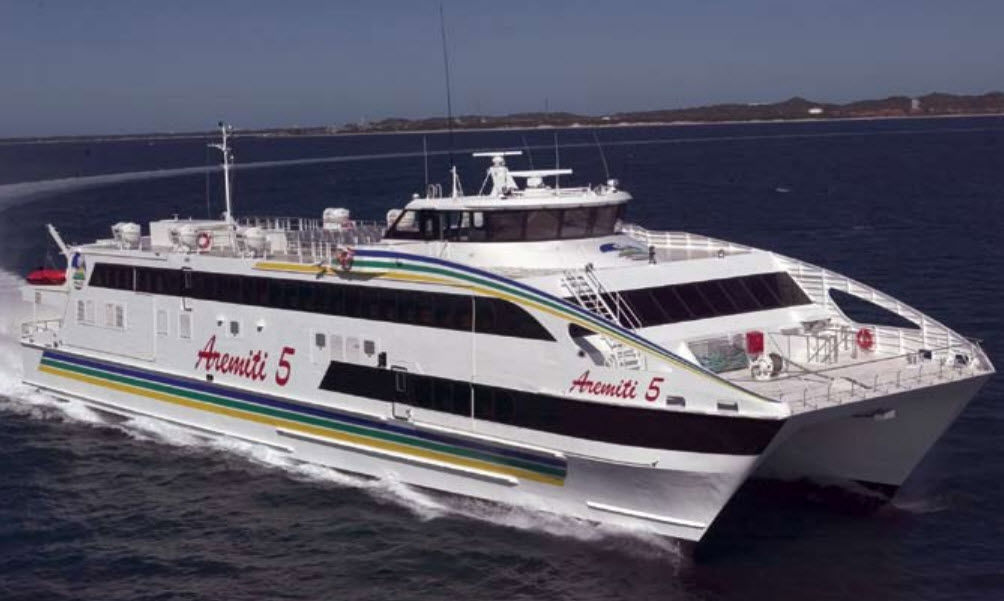 Catamaran passenger ferry - AREMITI 5 - Austal USA - high-speed