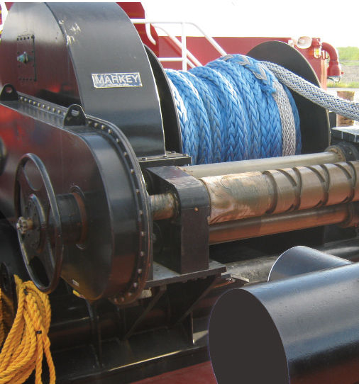 Tugboat winch DESF48100 Markey Machinerympany towing / electric