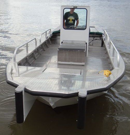 Work boat 2496DVWB Scully's Aluminum Boats outboard / aluminum
