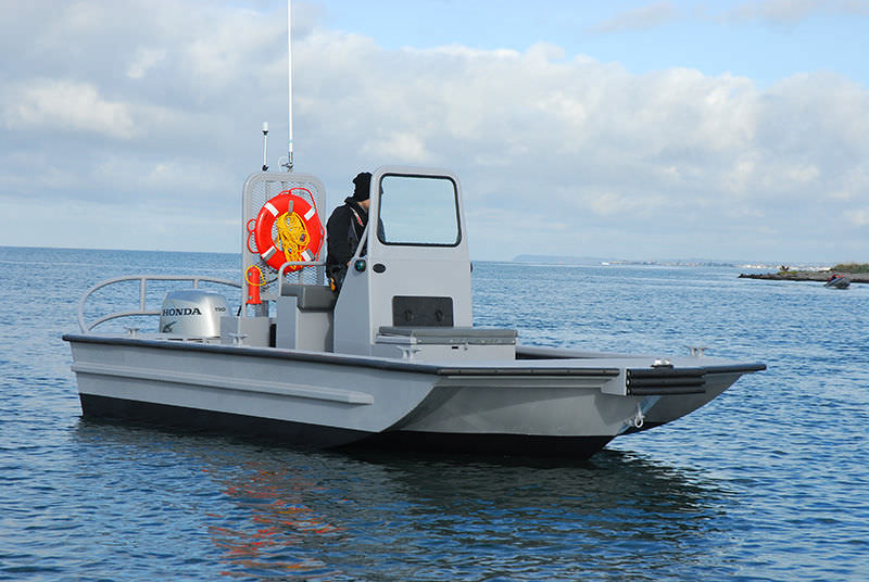 Utility boat professional boat CATHEDRAL 20' Workskiff Inc