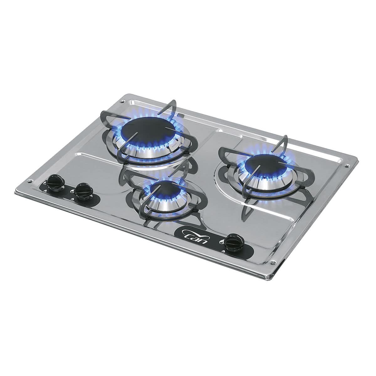 Gas cooktop PC1323 CAN DI BELLINI MAURO for boats / threeburner / builtin