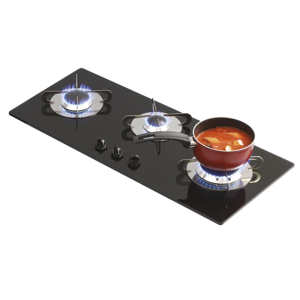 Gas cooktop PV1354 CAN DI BELLINI MAURO for boats / threeburner / builtin