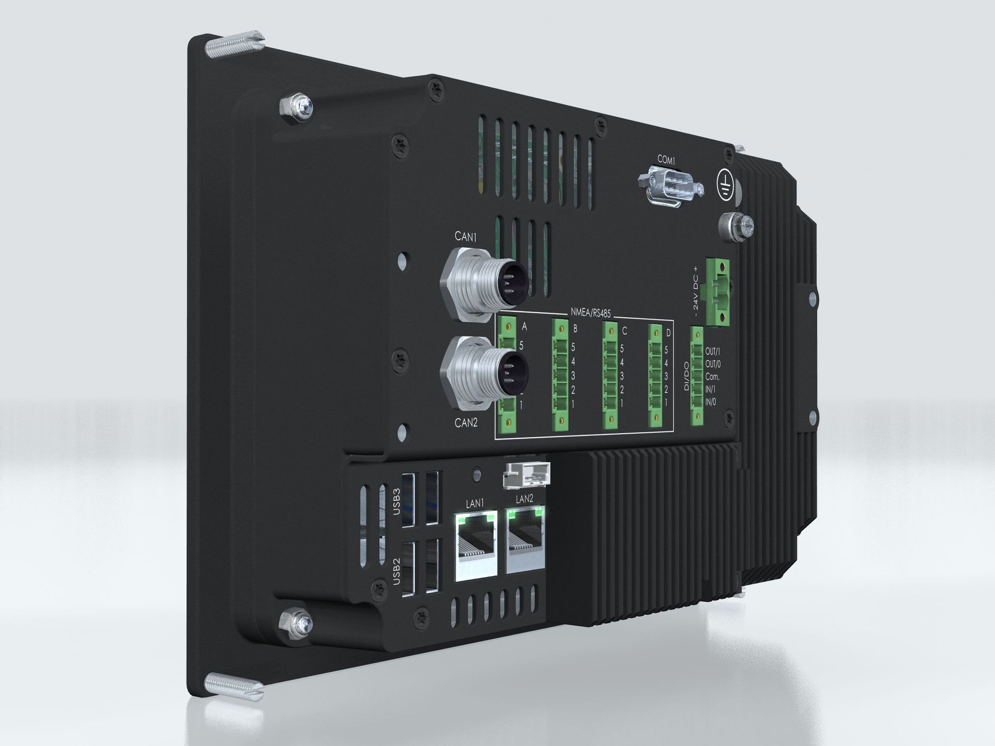 Ship panel PC - HD 08T30 MMC - Hatteland Display AS - built